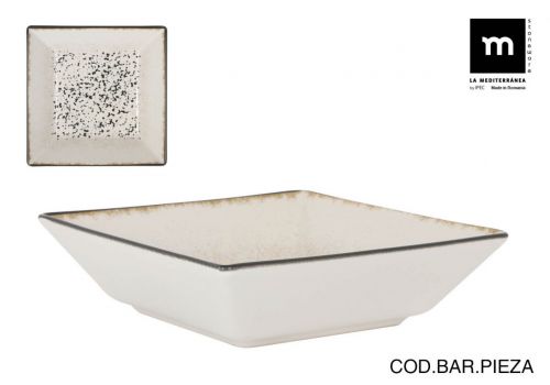 Tigela 18x18cm Essentia Elite Gloss — referência ESB25000