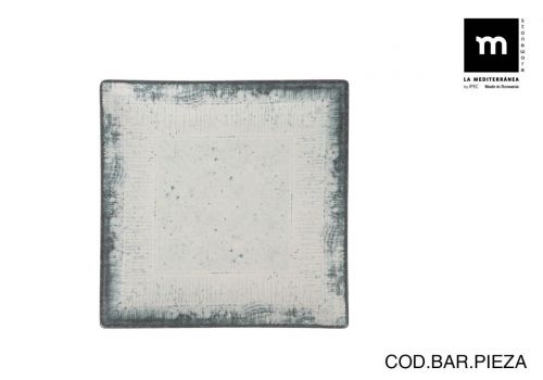 Prato De Sobremesa Fosco Kumo De 18 Cm — vista 1