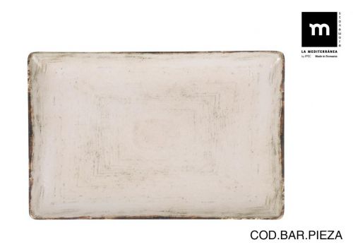 Travessa Retangular 30x20cm Menulis Mate — vista 1