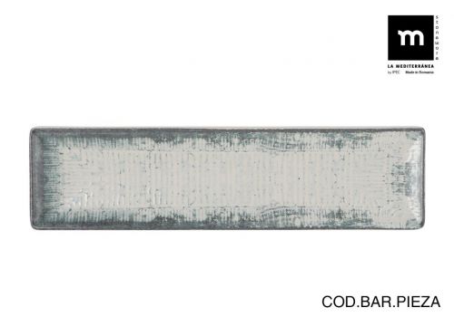 Fonte Retangue 30x8cm Kumo Matte — vista 1