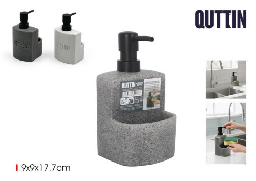 Suporte De Esponja Com Dispensador Quttin — referência BQ01017279999
