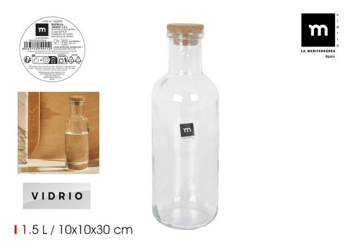 Garrafa Vidro La Mediterranea — vista 1