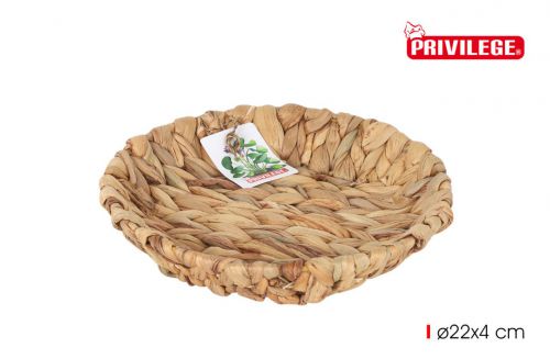 Bandeja Jacinto De Aguaredonda 22x4cm C/Metal — vista 1