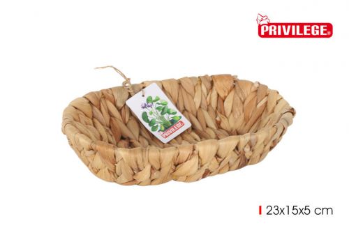 Bandejajacinto De Agua Oval 23x15x5cm — referência 36506YF51S