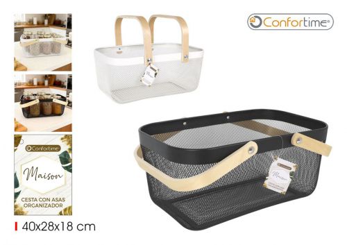 Cesta De Metal Confortime — vista 1