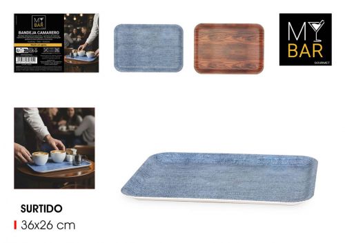 Tabuleiro De Servir Em Plastico My Bar — vista 1