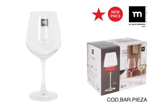 Copo Vinho 48cl Caragio — vista 1