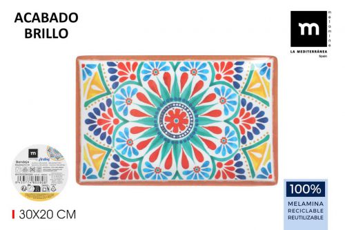 Bandeja De Melamina La Mediterranea — vista 1