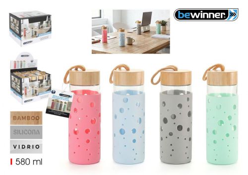 Garrafa De Vidro Bewinner — referência BY01019979860