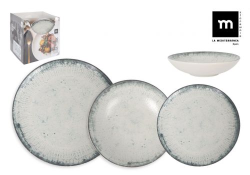 Conjunto De Jantar Fosco Kumo De 12 Peças — referência KMB26140