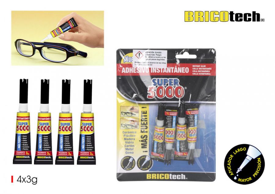 Set 4 Tubos 3grs Super5000 — referência BY0105187330R