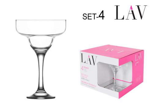 Set 4 Copas Conhaque 390 Cc Misket
