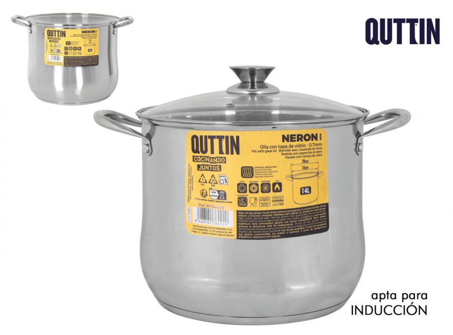 Panela De Aço Industrial De 28 Cm 14 L Com Reves — referência B17844EB