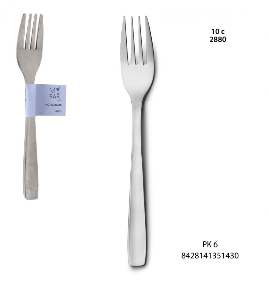 1048mbjogo De 6 Garfos De Mesa De Hotel B-S — referência B1507S2100302
