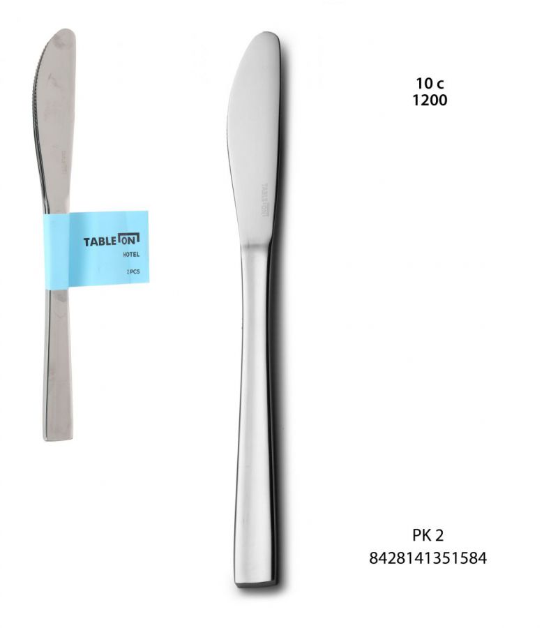 60 Conjunto De 2 Facas De Sobremesa De Hotel 13 — referência B1507S3200106
