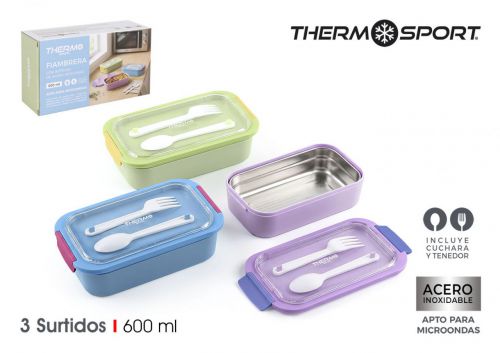 Lancheira Em Aço Thermosport