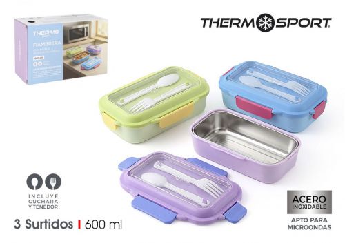 Lancheira Em Aço Thermosport