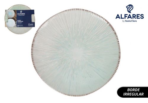 6020146plato Llano Mediterraneo 26cm Pack 2ud — vista 1