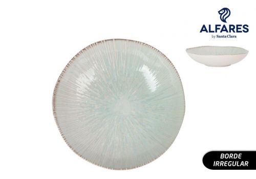 Plato Hondo Mediterraneo 21cm — vista 1