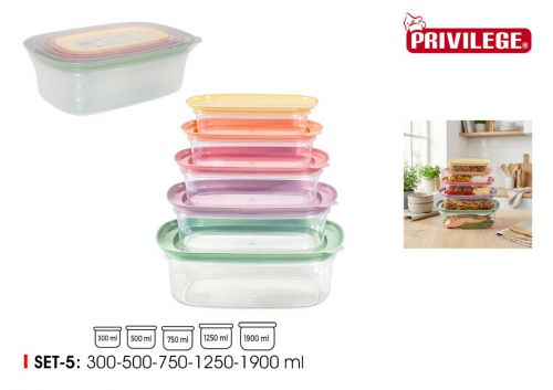Set5 Lancheiras Privilege — referência BY03029980276