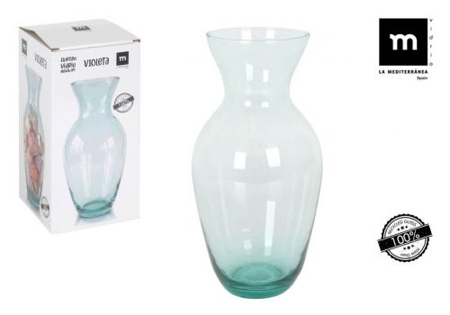 Vaso De Vidro Violet 13 — vista 1