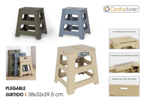 Tamborete Plegable Confortime — vista 1