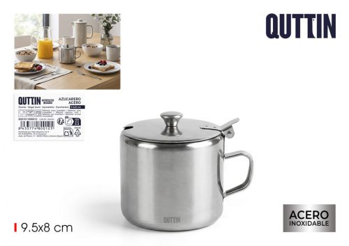 Açucareiro Em Aço Quttin — referência BQ01011880012
