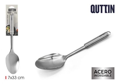 Colher Cozinha Inox 33cm Quttin — vista 1