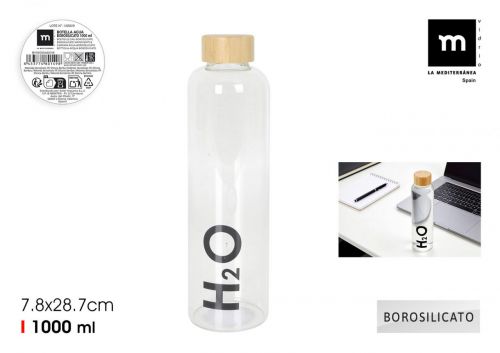 Garrafa De Vidro Borosilicato La Mediterranea — vista 1