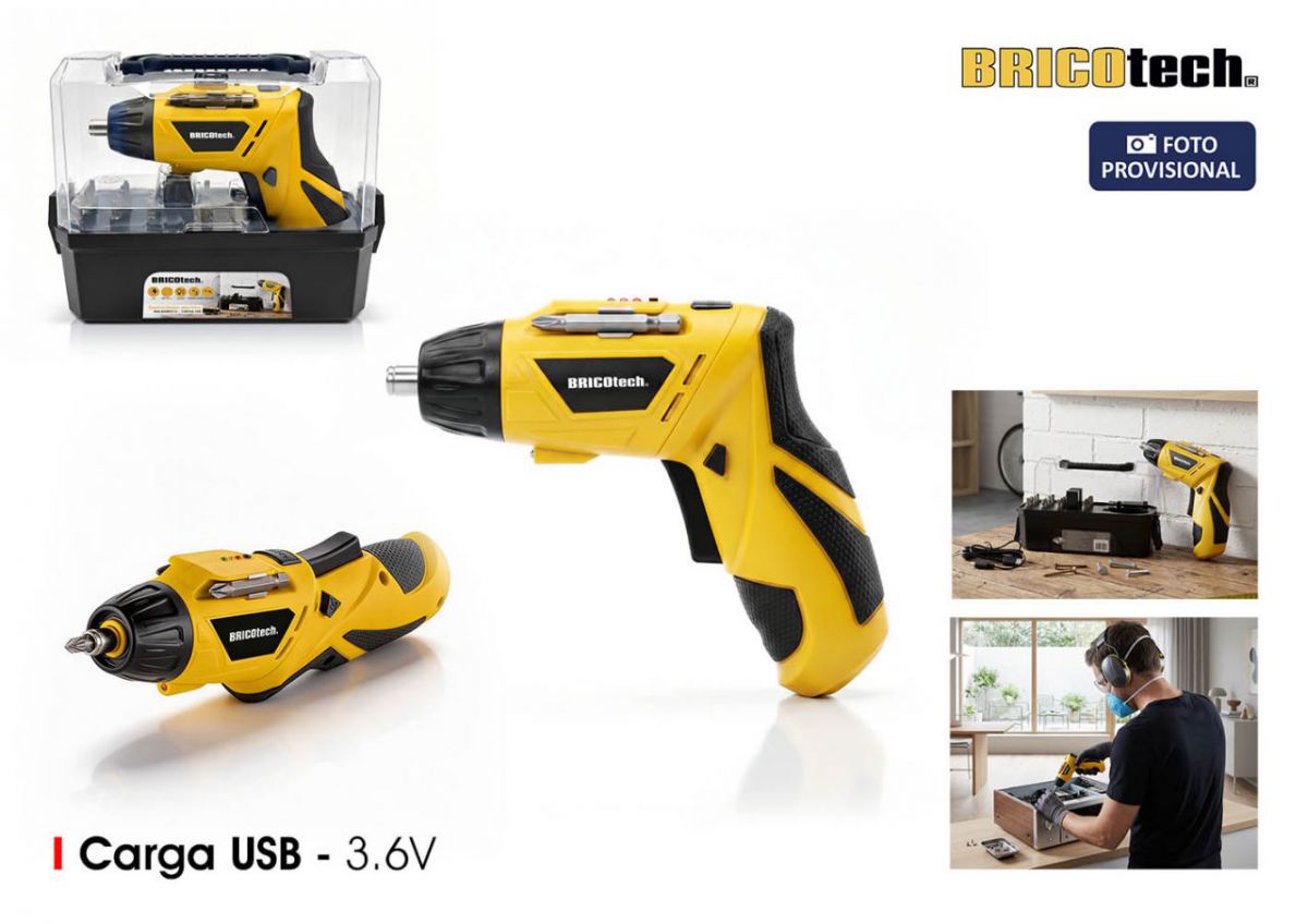 Parafusadeira Eletrica Bricotech — referência BY01019979834