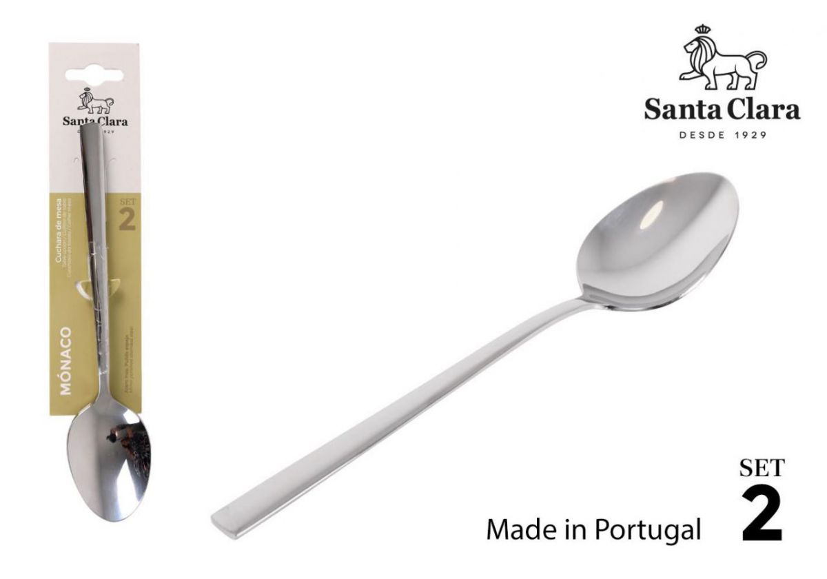 Set 2 Cucharas Mesa Monaco Sta. Clara — referência STA-M1121025