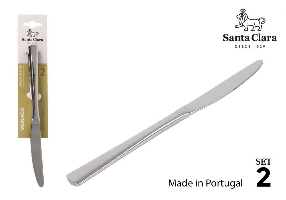 Set 2 Cuchillos Mesa Monaco Sta. Clara — referência STA-M4101025