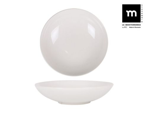 Prato Fundo 21 Cm Monaco  Ivoy Brilhante — referência B26102