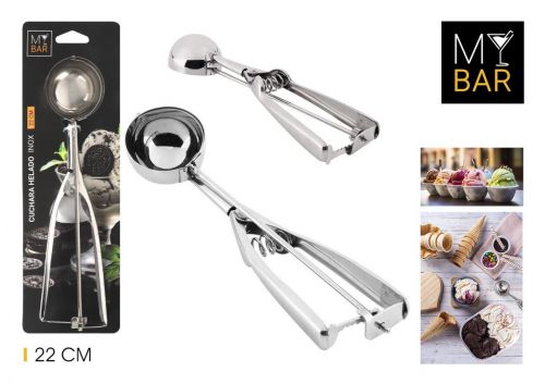 96 Colher Gelado 22cm Inox Privilege — referência BE05021165008