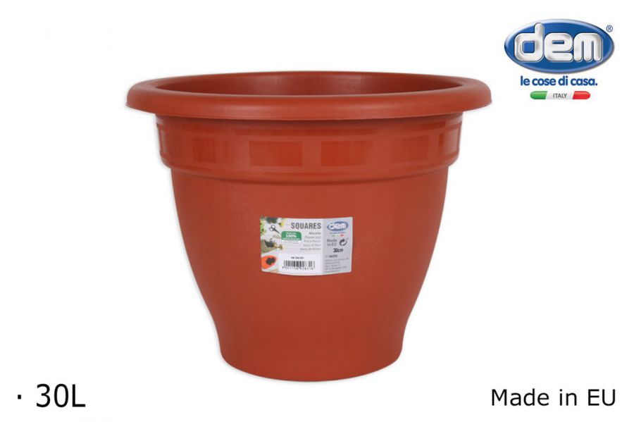 Vaso De Flores 30cm Squares — referência 8541030