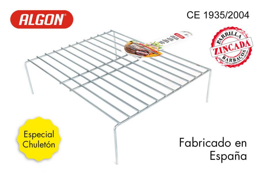 Chapeamento Bife De Zinco Grelha 43x35cm Algon — referência 279C4535