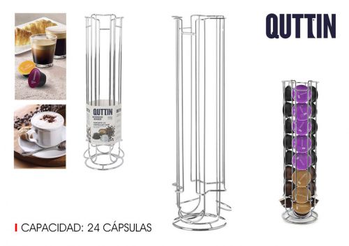 24 Suporte 24 Capsulas Cafe Quttin — vista 1