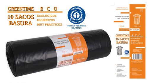 10 Sacos De Lixo 120x150g200240l