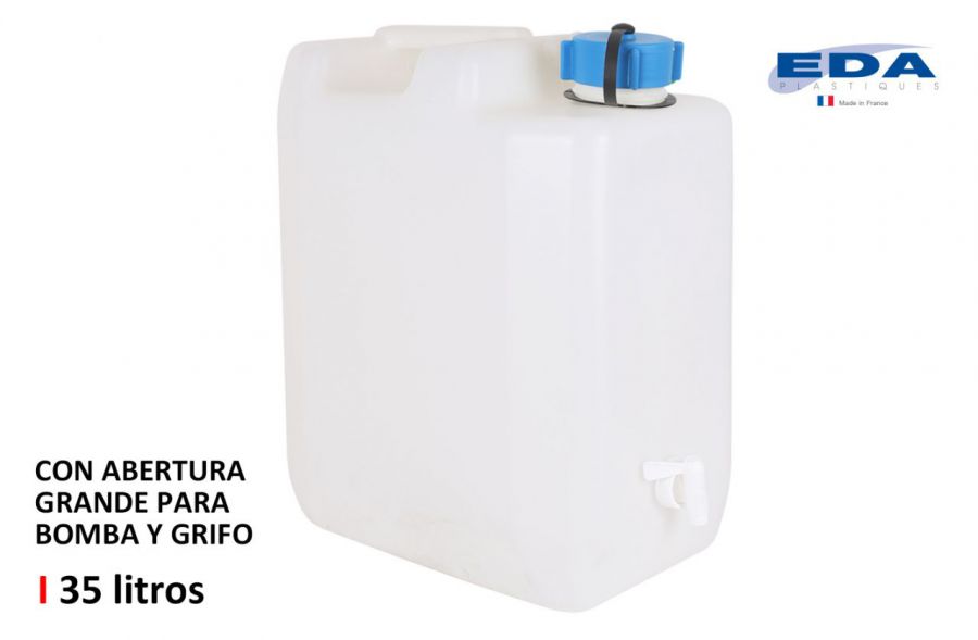 6 Cisterna Movel 35 Litros C/Torneira Eda — referência BE01013067668