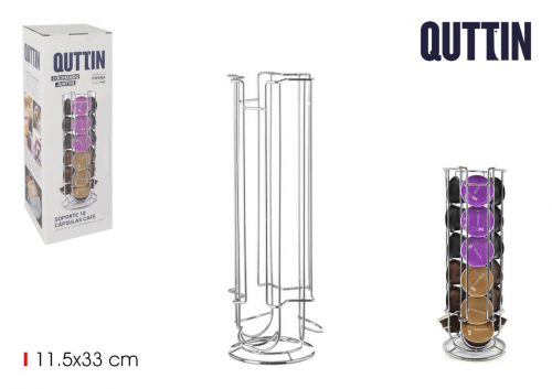 24 Suporte Capsulas Cafe 18 Pcs Qutti
