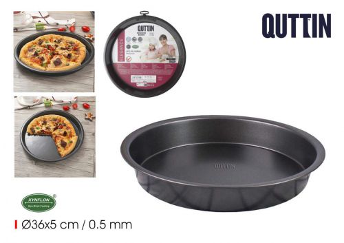 Molde Horno Redondo 36x5cm/0.5mm Quttin — referência BQ01042964710