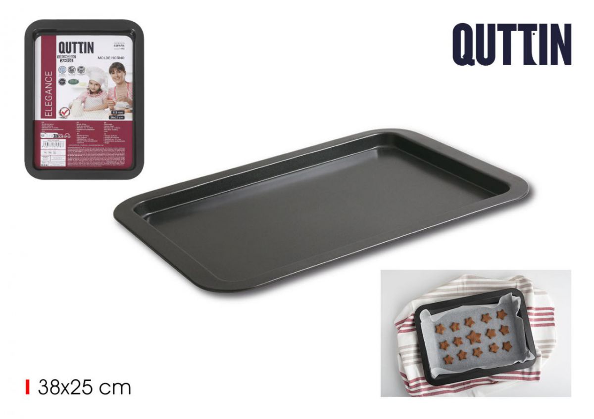 Molde Horno 38x25/0.5mm Quttin — referência BQ01042964698