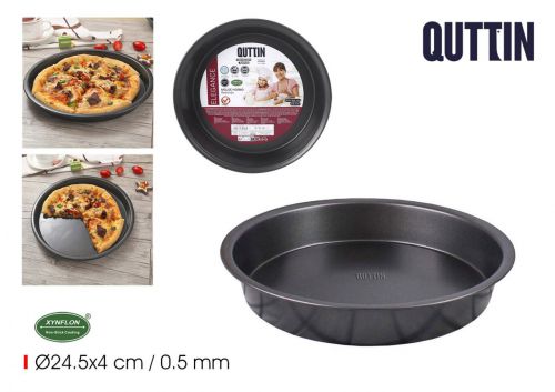Molde Horno Redondo 24.5x4cm /0.5mm Qutt — vista 1