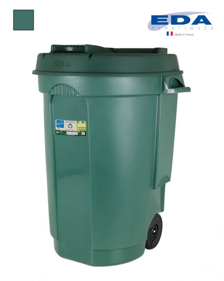Rodas De Lixo Balde Verde 110l. Eda — referência BE01099968182