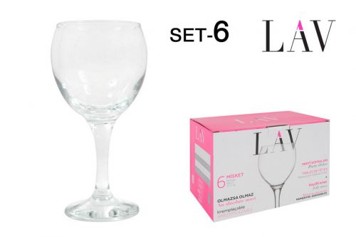 Mis560fsx Set 6  Copo De Vinho 360cc G