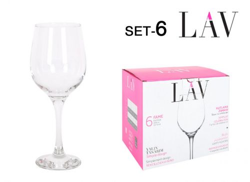 Fam556fsx Set 6  De Vinho Copo De 395c — vista 1