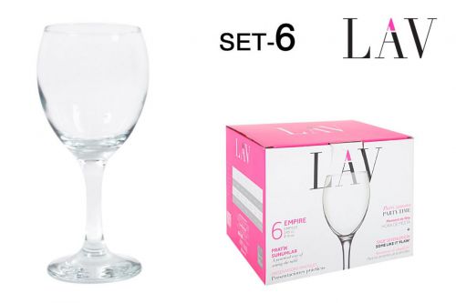 > Emp553fsx Set 6  De Vinho Copo De 245c