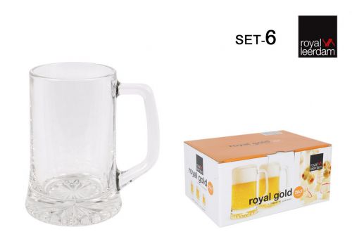 Set 6 Cerveja Frasco 295c Real Do Ouro — vista 1