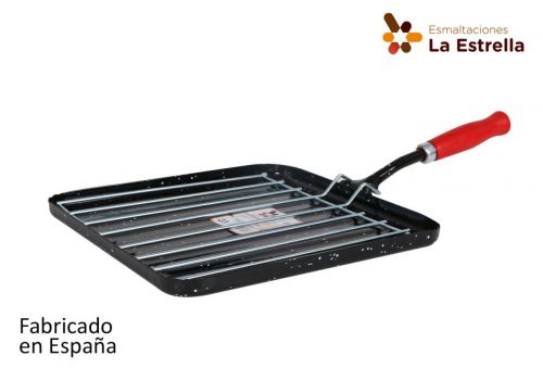 Quadrado Grelhar Pan + 23 Cent-Metros Gr