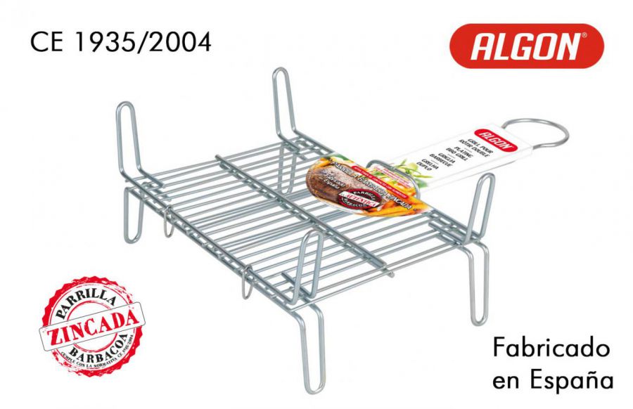 Chapeamento Churrasqueira 20x25cm Zinc Algon — referência 279SH2025